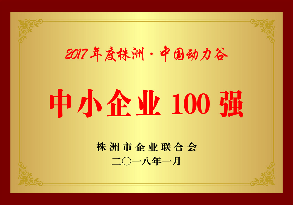 株洲中小企业100强